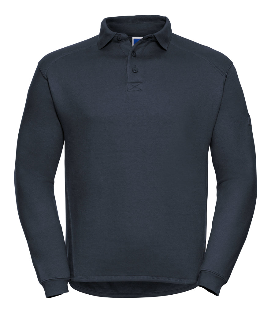 Russell Heavy Duty Polo Sweatshirt