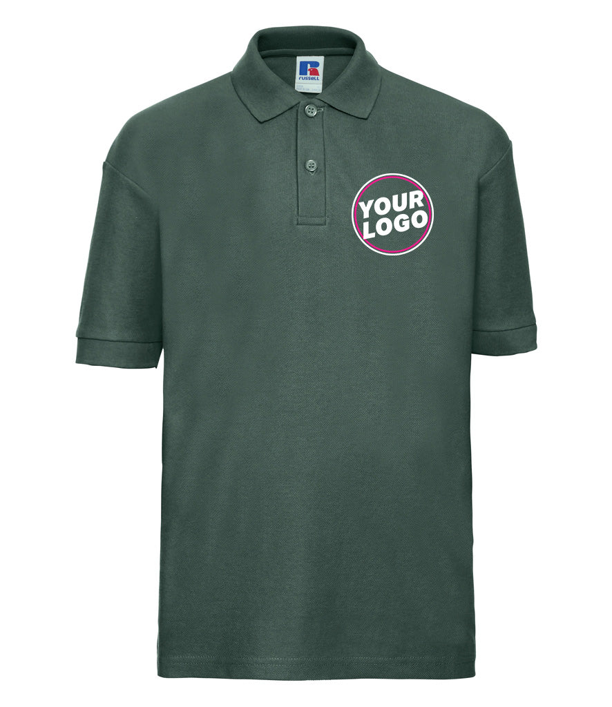 Russell Athletic Kids Poly/Cotton Piqué Polo Shirt