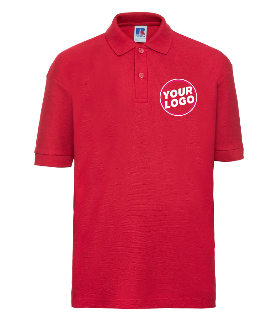 Russell Athletic Kids Poly/Cotton Piqué Polo Shirt