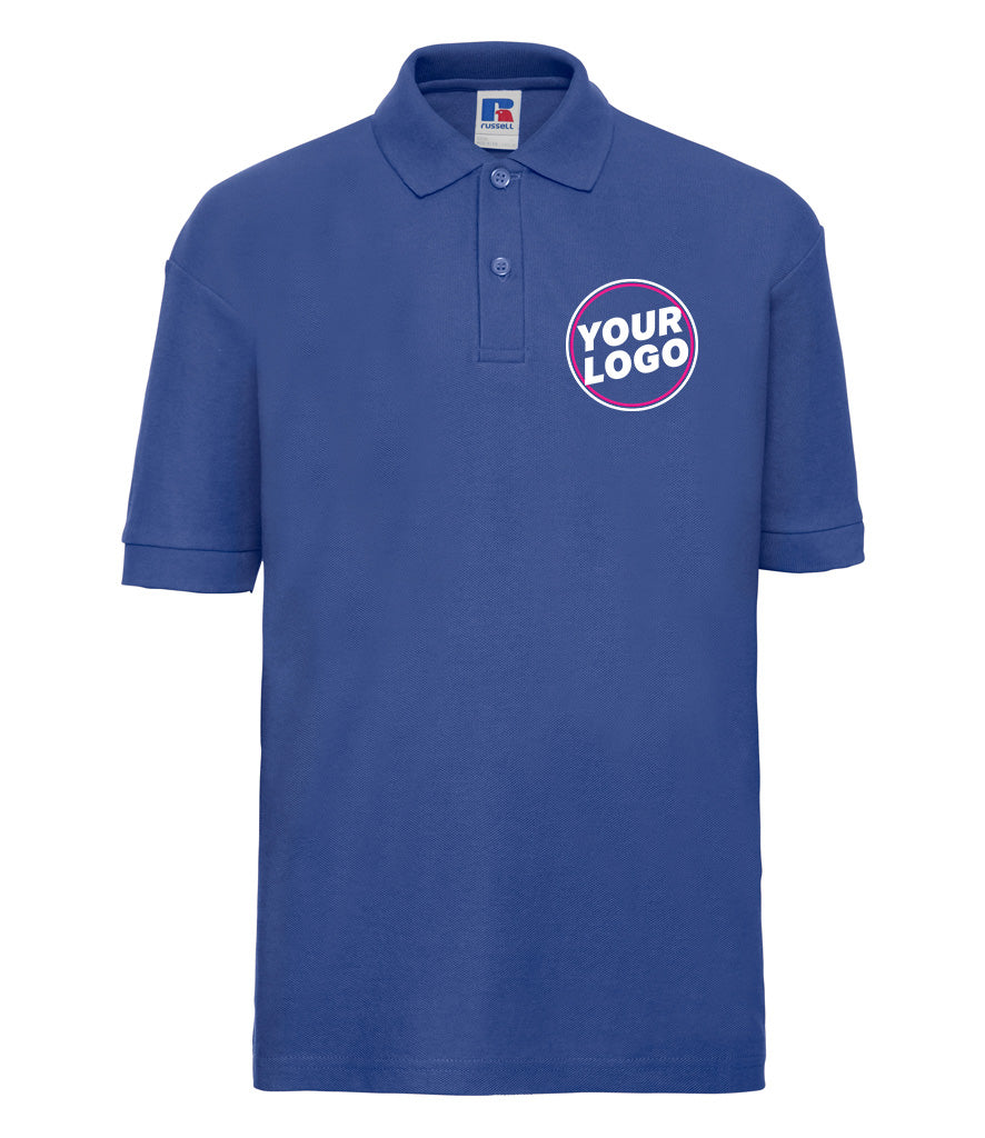 Russell Athletic Kids Poly/Cotton Piqué Polo Shirt