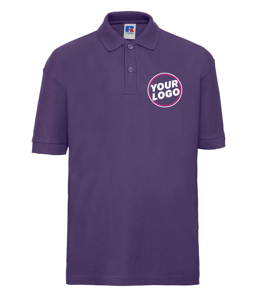 Russell Athletic Kids Poly/Cotton Piqué Polo Shirt