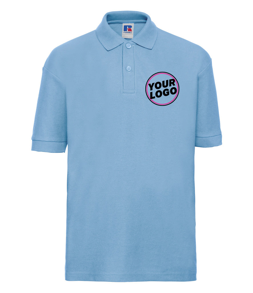 Russell Athletic Kids Poly/Cotton Piqué Polo Shirt