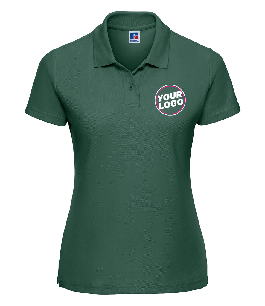 Russell Athletic Ladies Classic Poly/Cotton Piqué Polo Shirt
