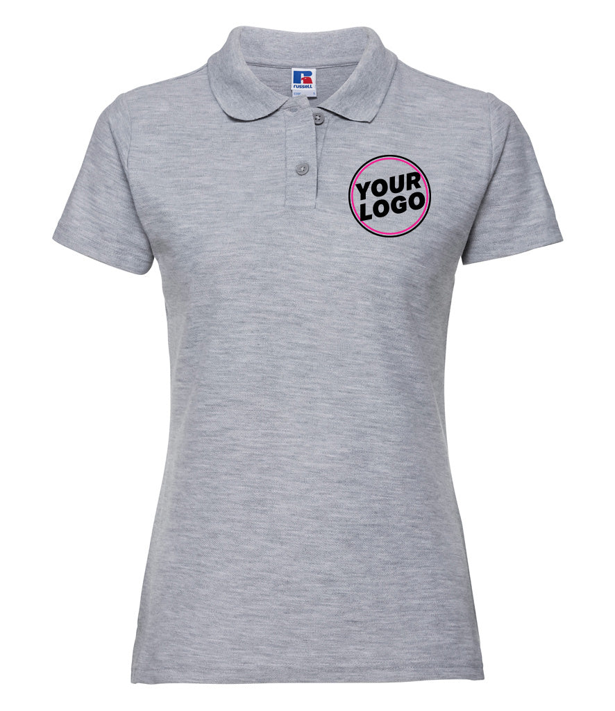 Russell Athletic Ladies Classic Poly/Cotton Piqué Polo Shirt