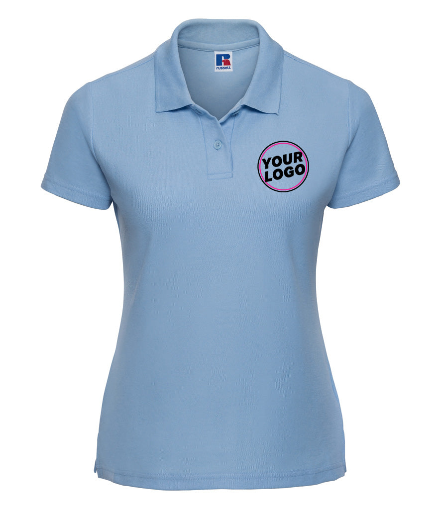 Russell Athletic Ladies Classic Poly/Cotton Piqué Polo Shirt