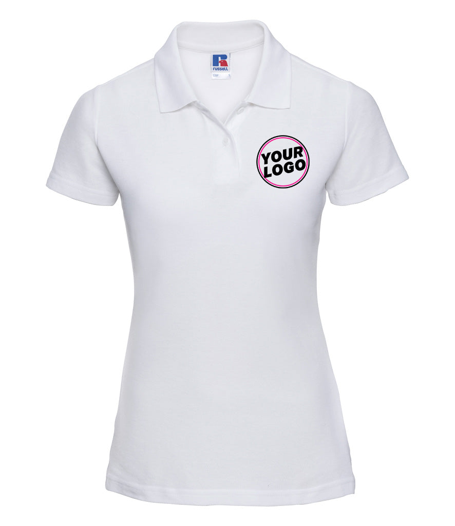 Russell Athletic Ladies Classic Poly/Cotton Piqué Polo Shirt