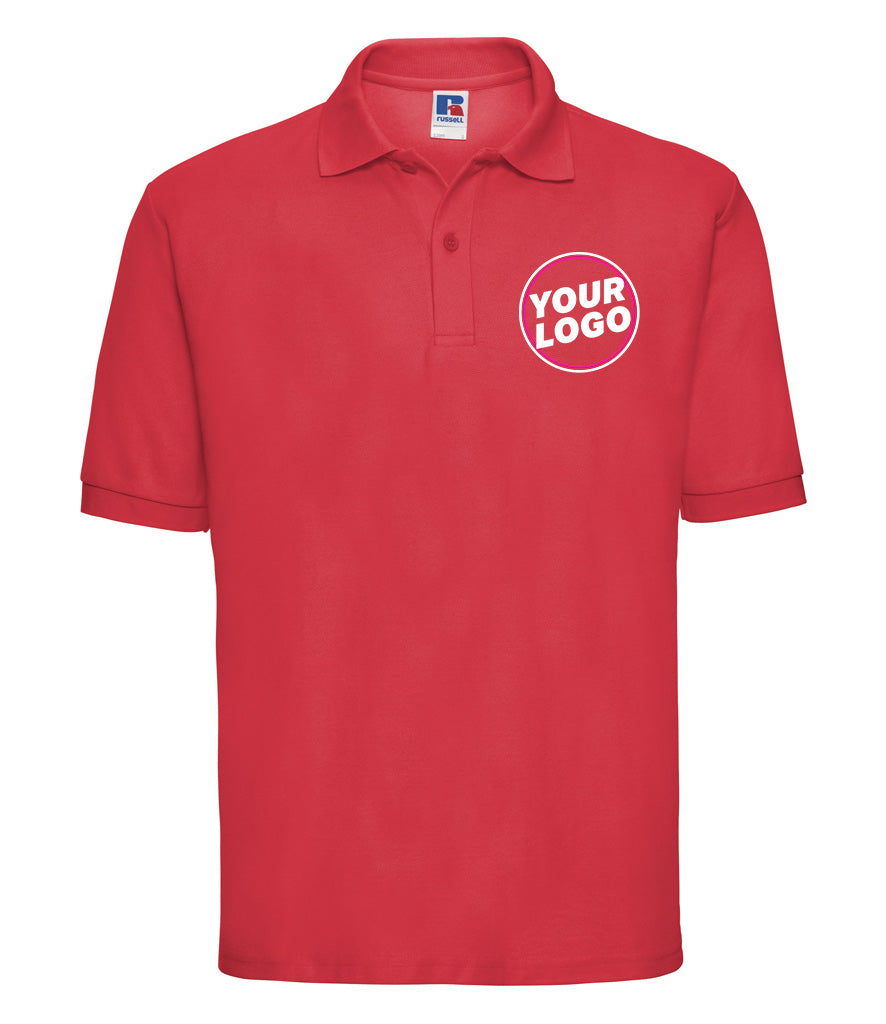 Russell Athletic Poly/Cotton Piqué Polo Shirt