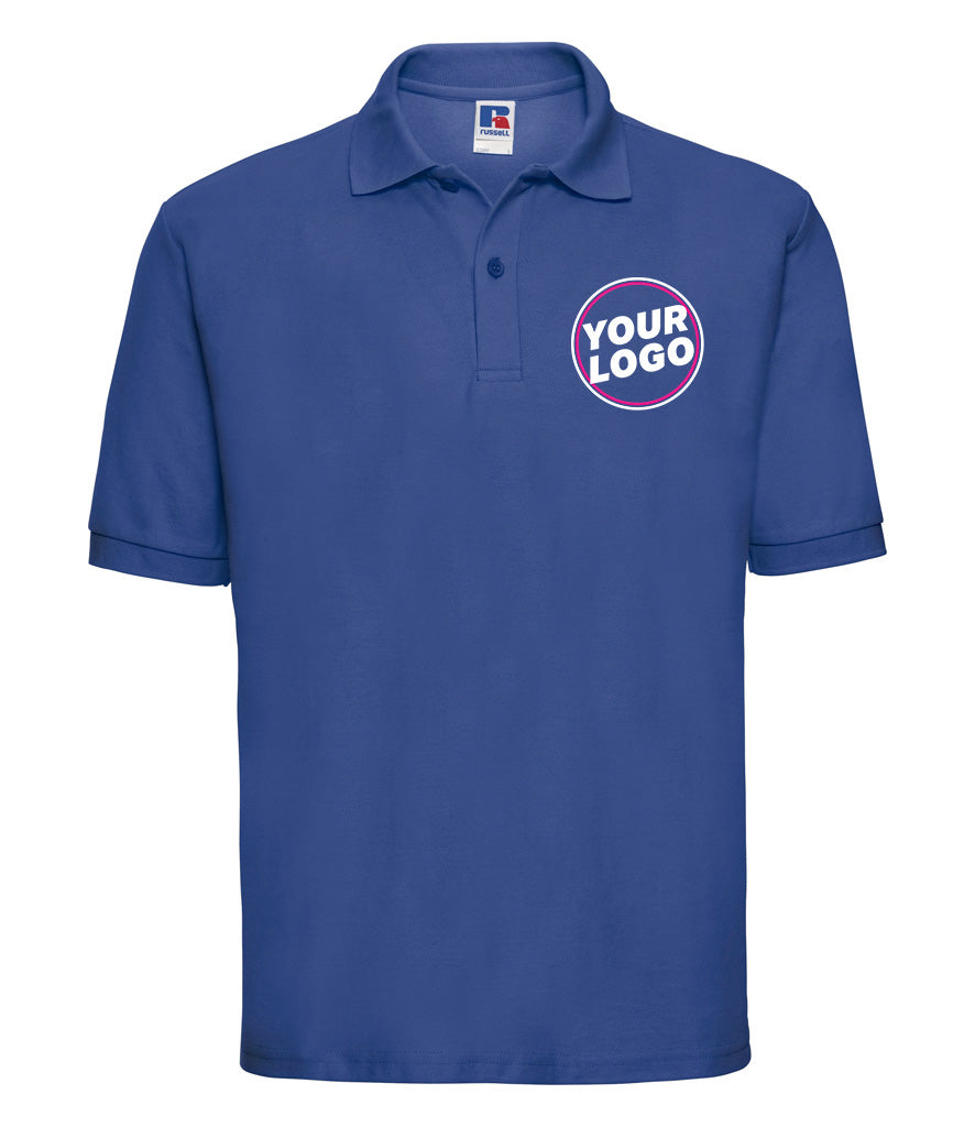 Russell Athletic Poly/Cotton Piqué Polo Shirt
