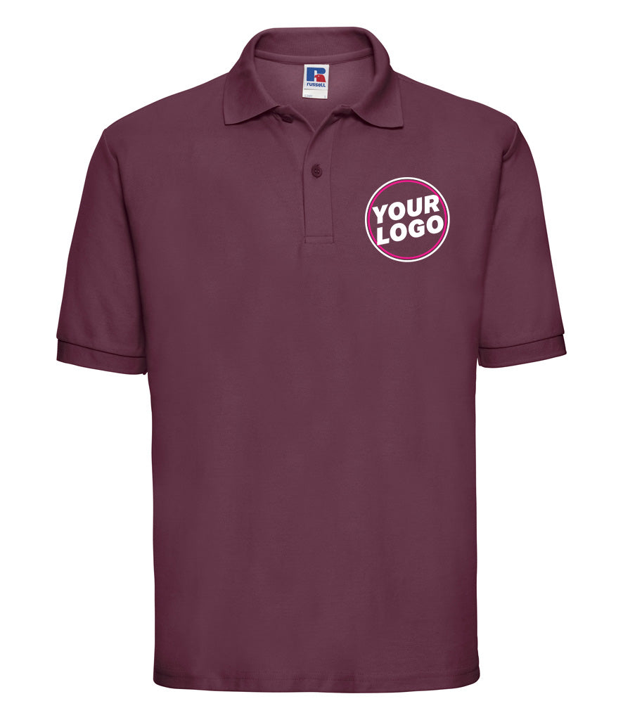 Russell Athletic Poly/Cotton Piqué Polo Shirt