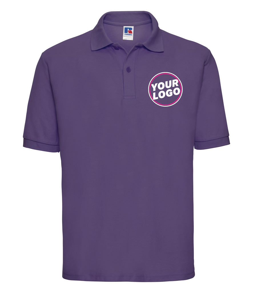 Russell Athletic Poly/Cotton Piqué Polo Shirt