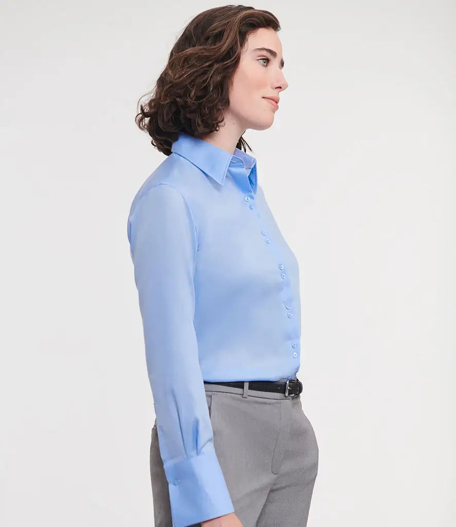 Russell Women's Long Sleeve Ultimate Non-Iron Blouse