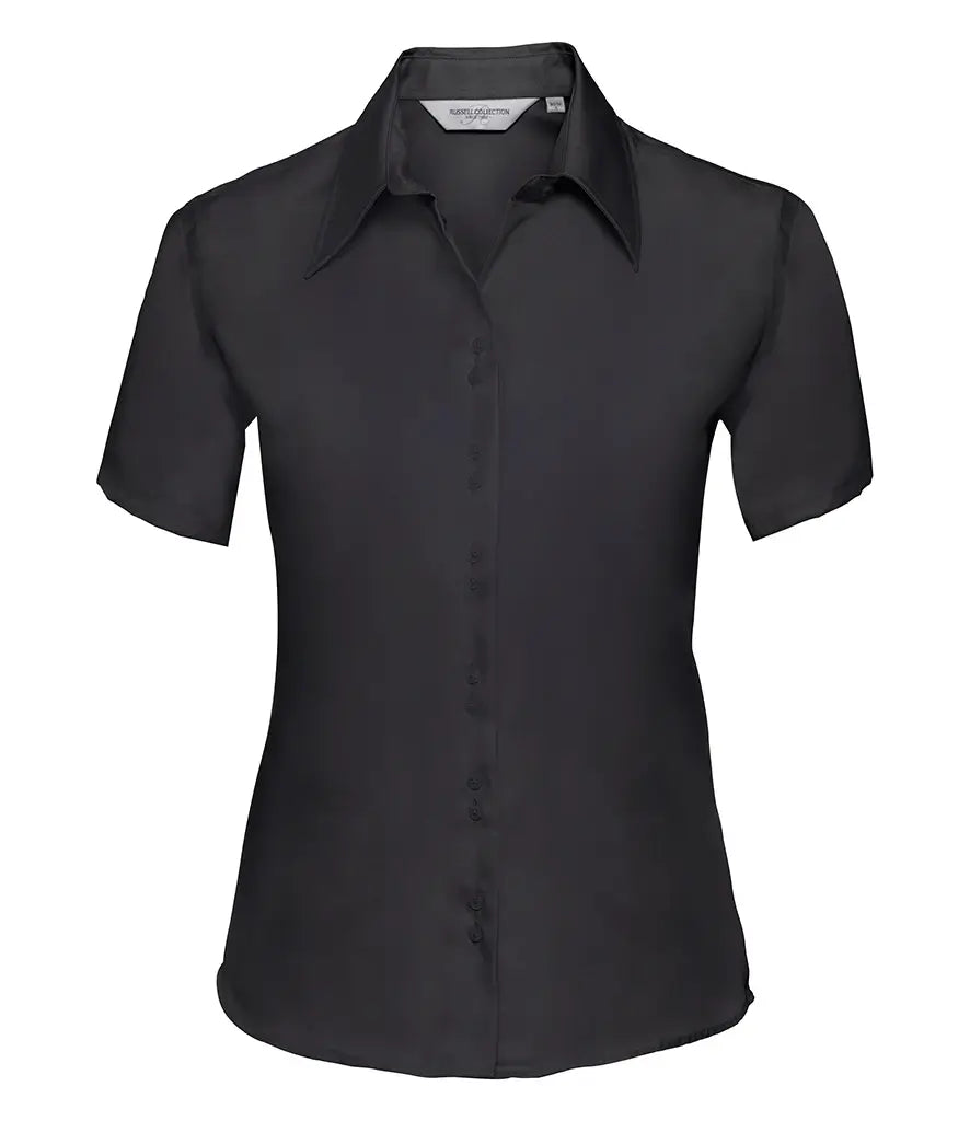 Russell Women's Short Sleeve Ultimate Non-Iron Blouse