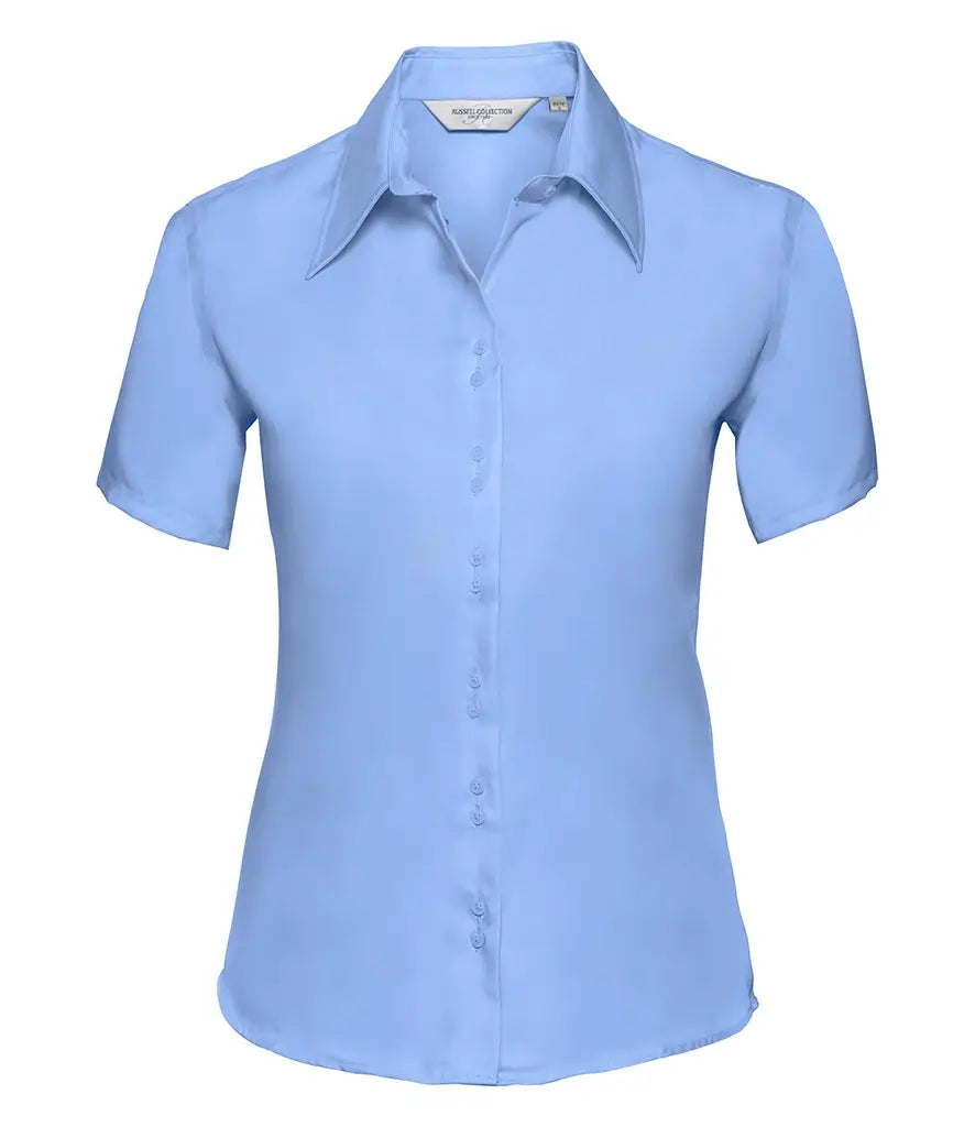 Russell Women's Short Sleeve Ultimate Non-Iron Blouse