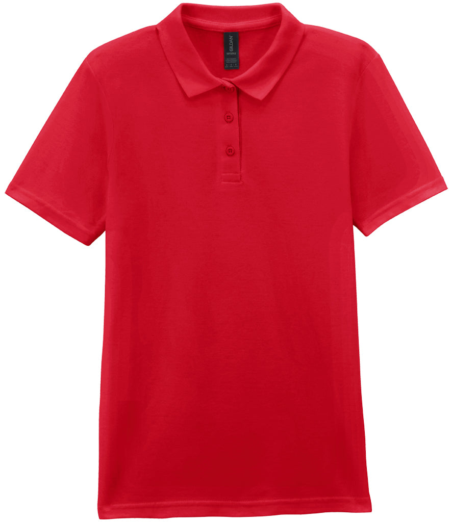 Gildan Ladies SoftStyle Double Piqué Polo