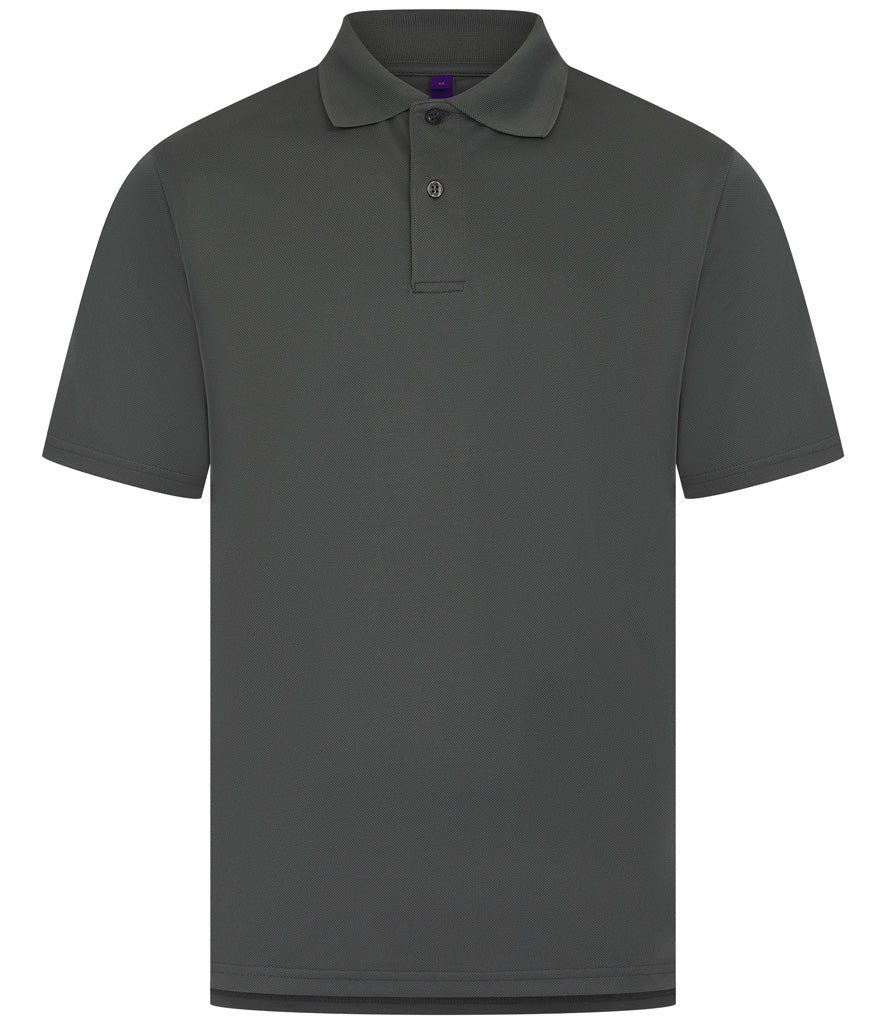 Henbury Cool-Wicking Polo Shirt