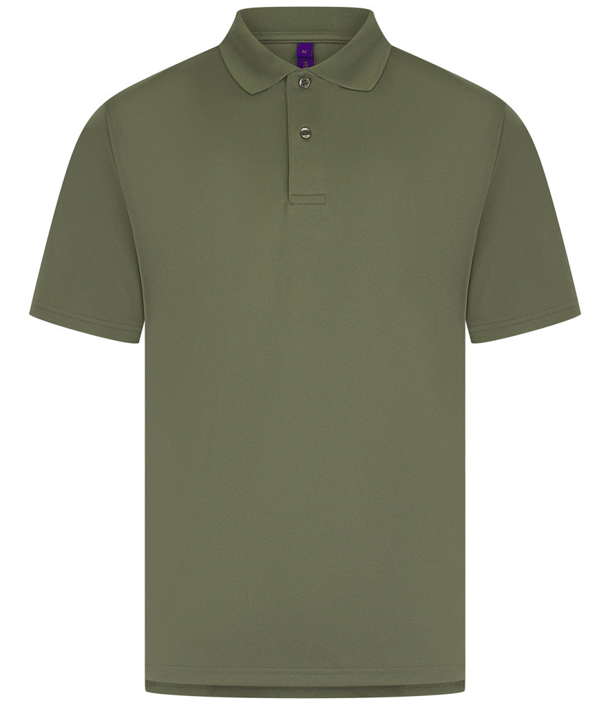 Henbury Cool-Wicking Polo Shirt