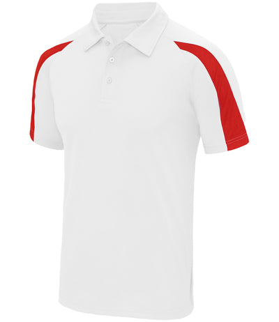 Arctic White/Fire Red