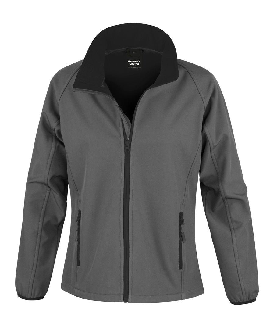 Result Core Ladies Printable Soft Shell Jacket
