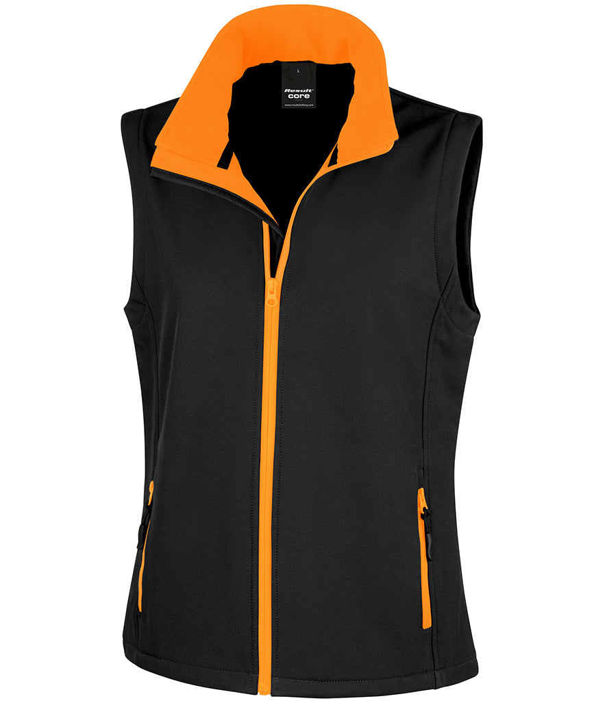 Result Ladies Printable Soft Shell Bodywarmer