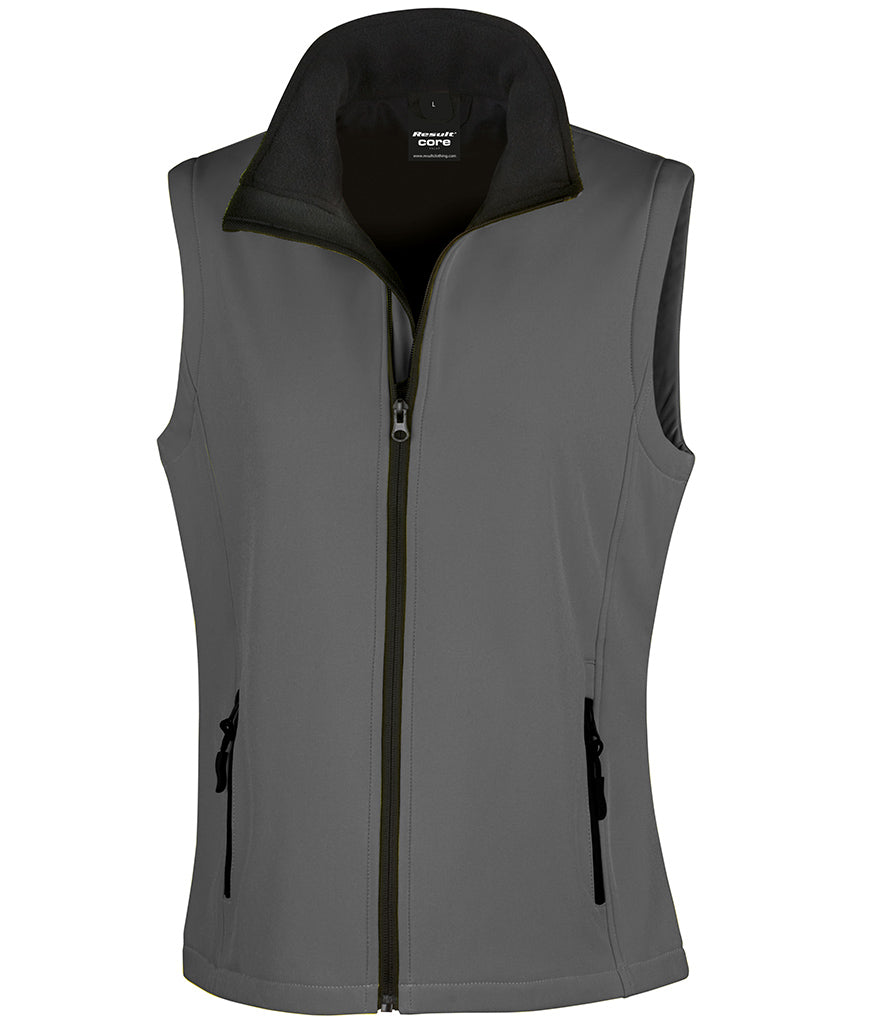 Result Ladies Printable Soft Shell Bodywarmer
