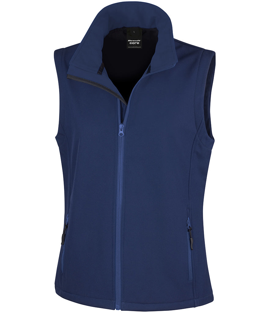 Result Ladies Printable Soft Shell Bodywarmer