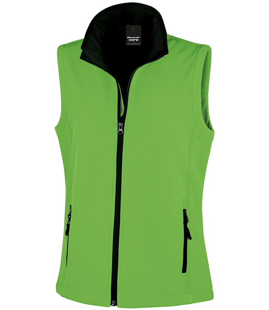 Result Ladies Printable Soft Shell Bodywarmer