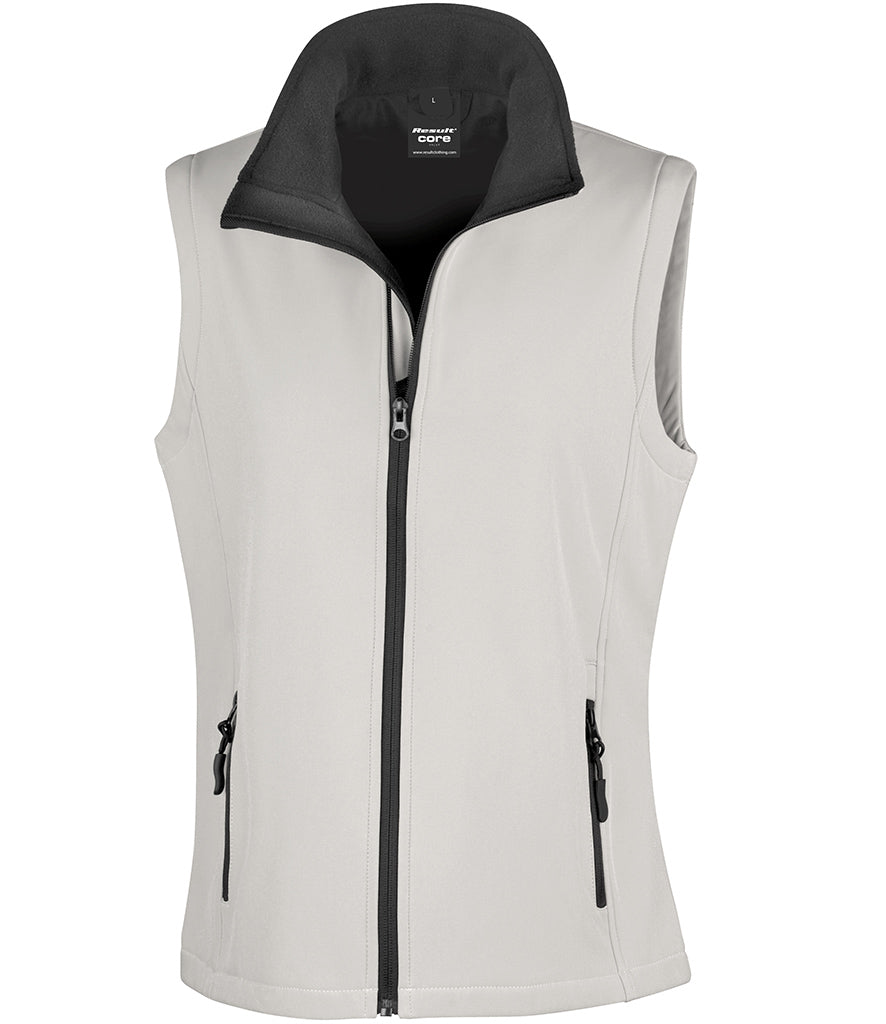 Result Ladies Printable Soft Shell Bodywarmer