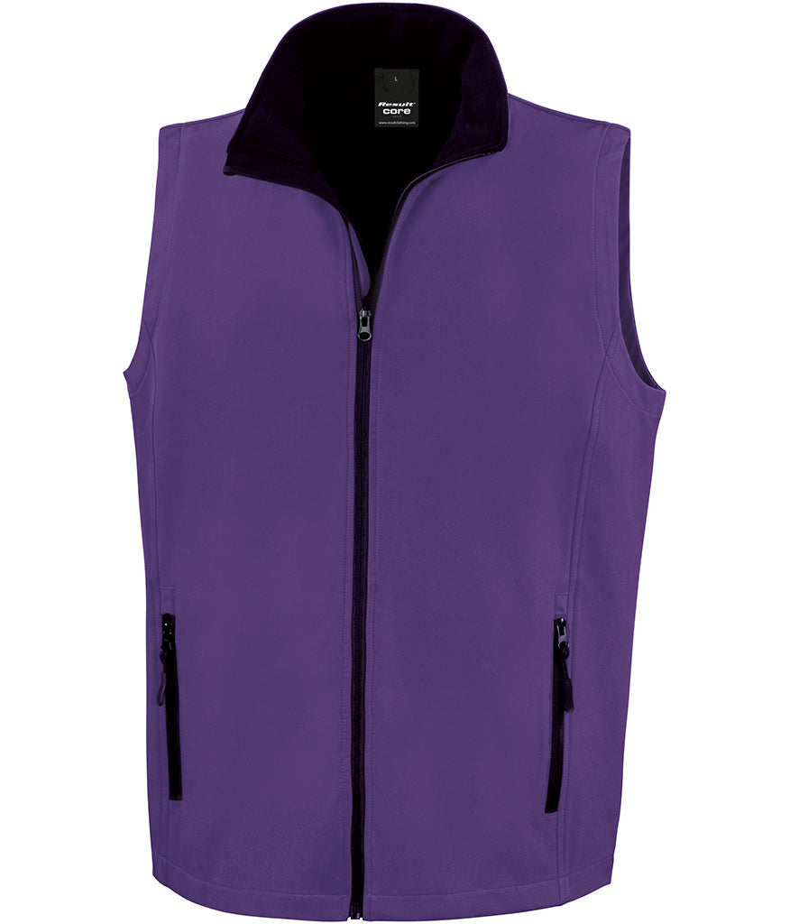 Result Printable Soft Shell Bodywarmer