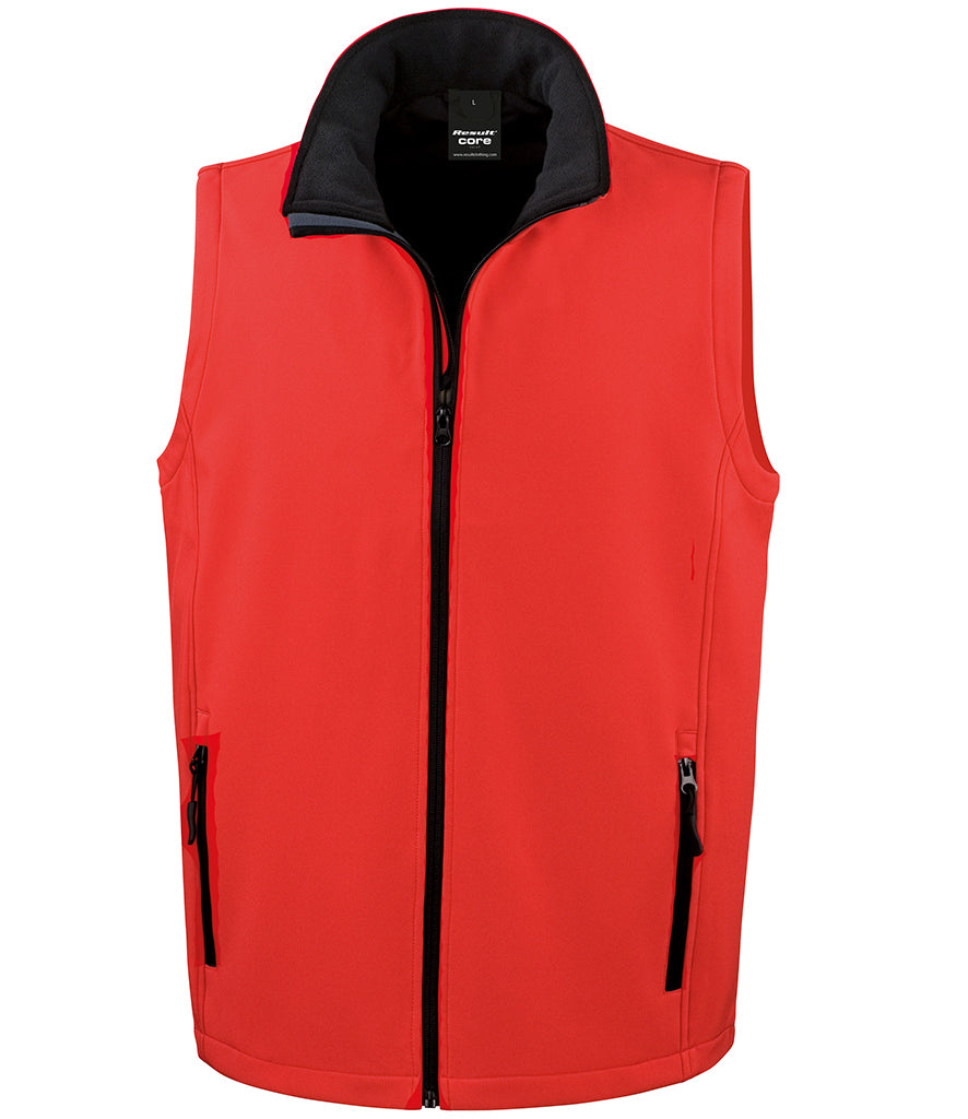 Result Printable Soft Shell Bodywarmer