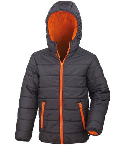 Black/Orange