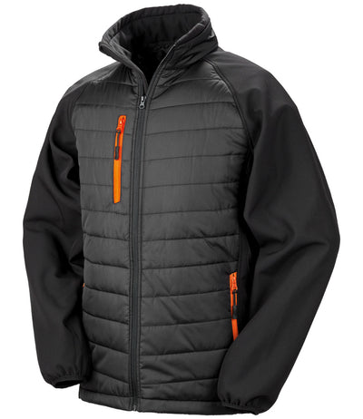 Black/Orange