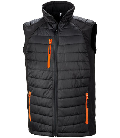 Black/Orange