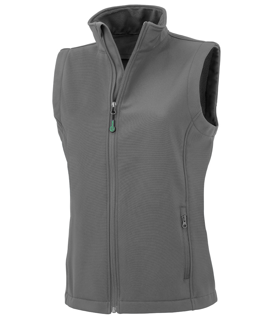 Result Recycled Ladies Printable Soft Shell Bodywarmer