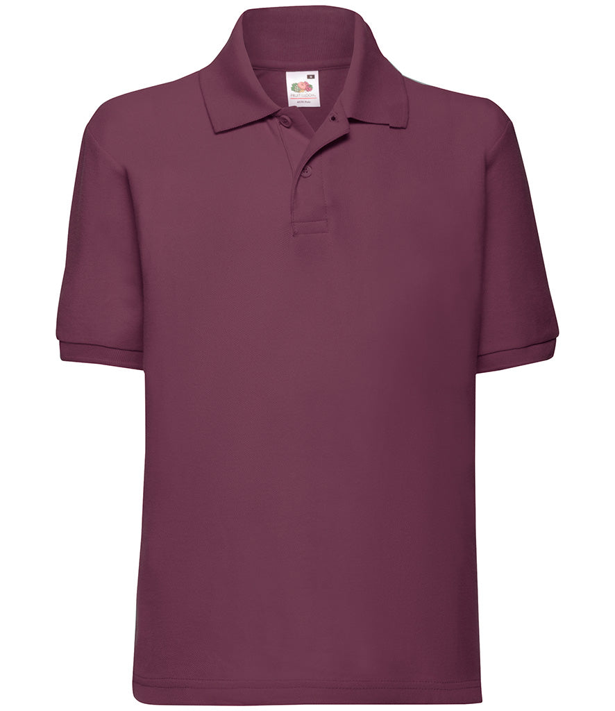 Fruit of the Loom Kids 65/35 Polo Shirt