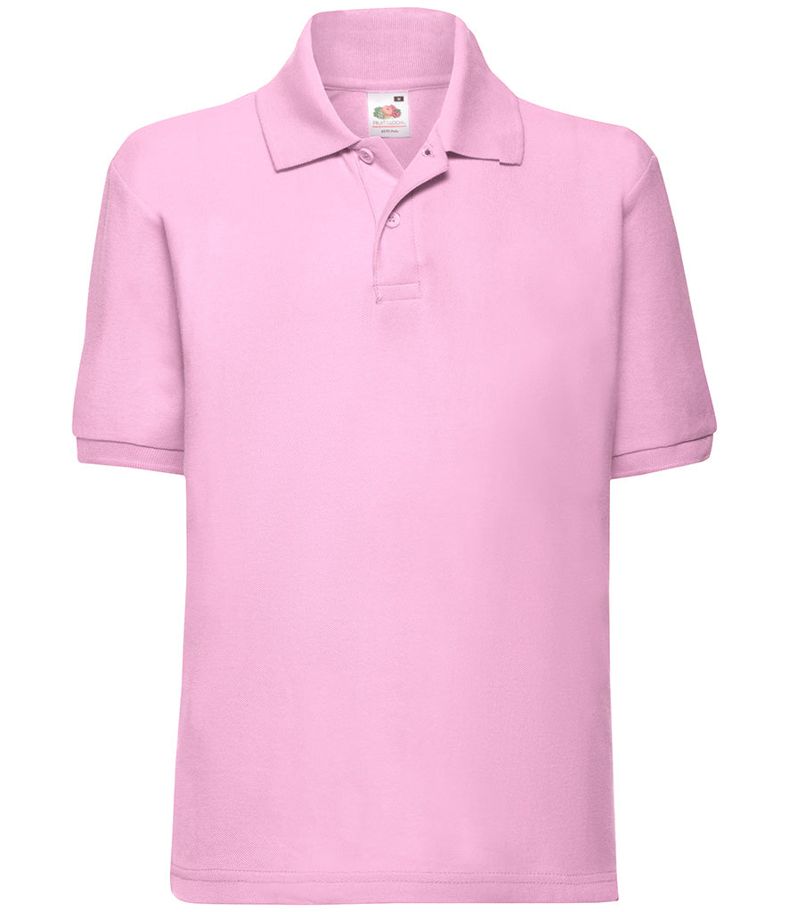 Fruit of the Loom Kids 65/35 Polo Shirt