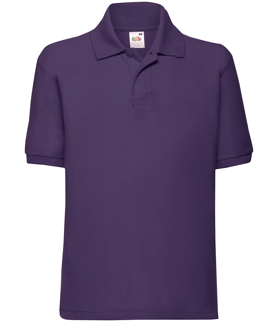Fruit of the Loom Kids 65/35 Polo Shirt