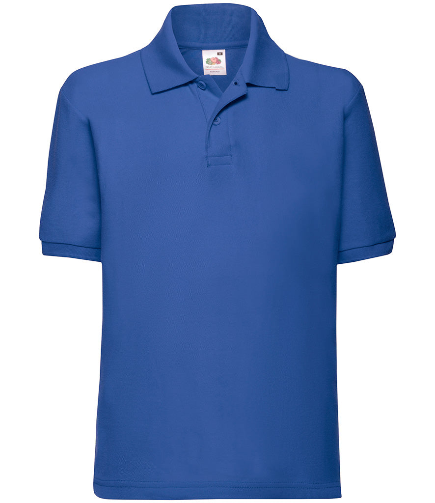 Fruit of the Loom Kids 65/35 Polo Shirt