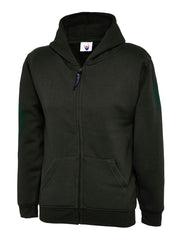 Uneek Kids Full Zip Hooded Sweatshirt