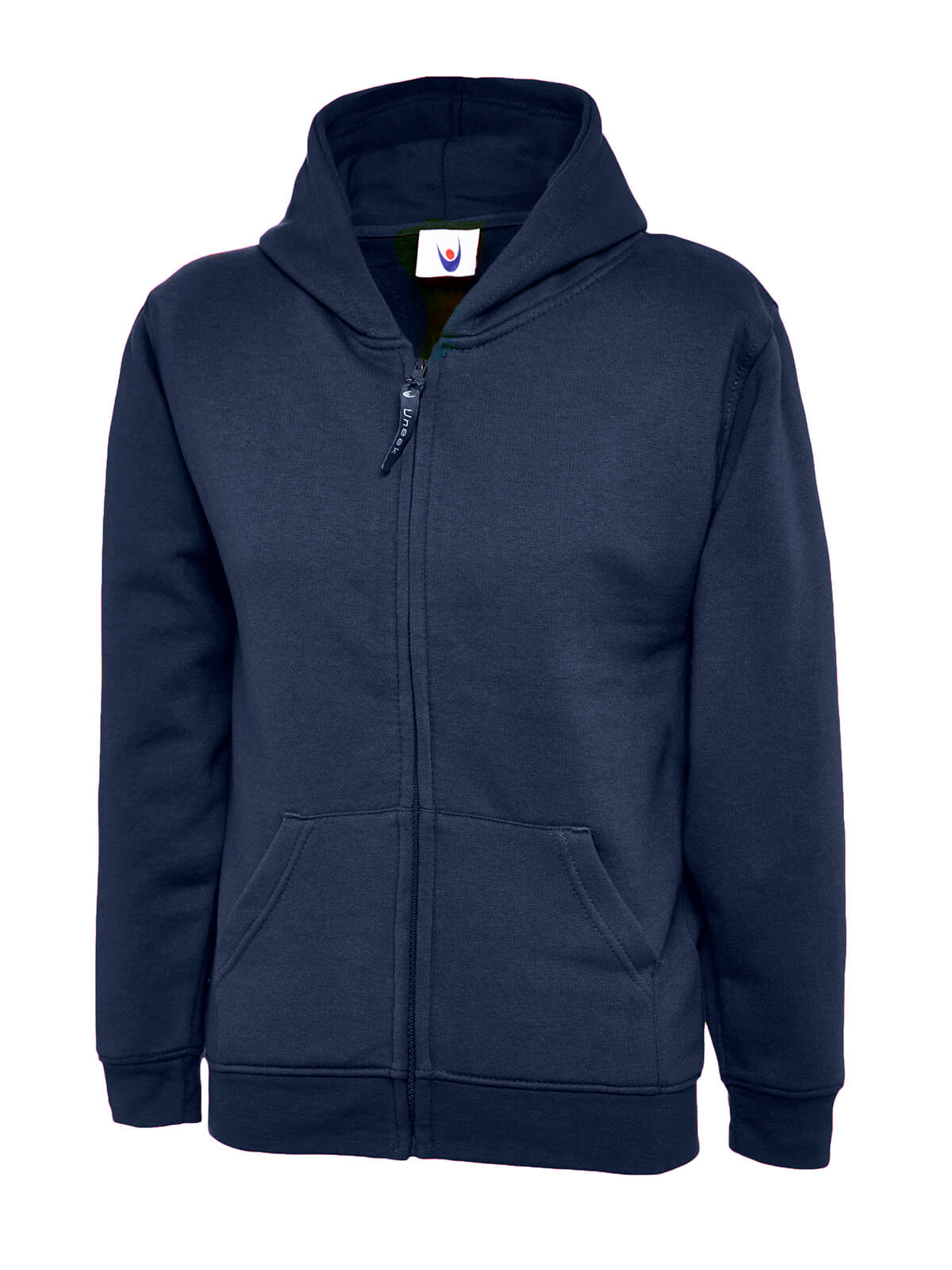 Uneek Kids Full Zip Hooded Sweatshirt