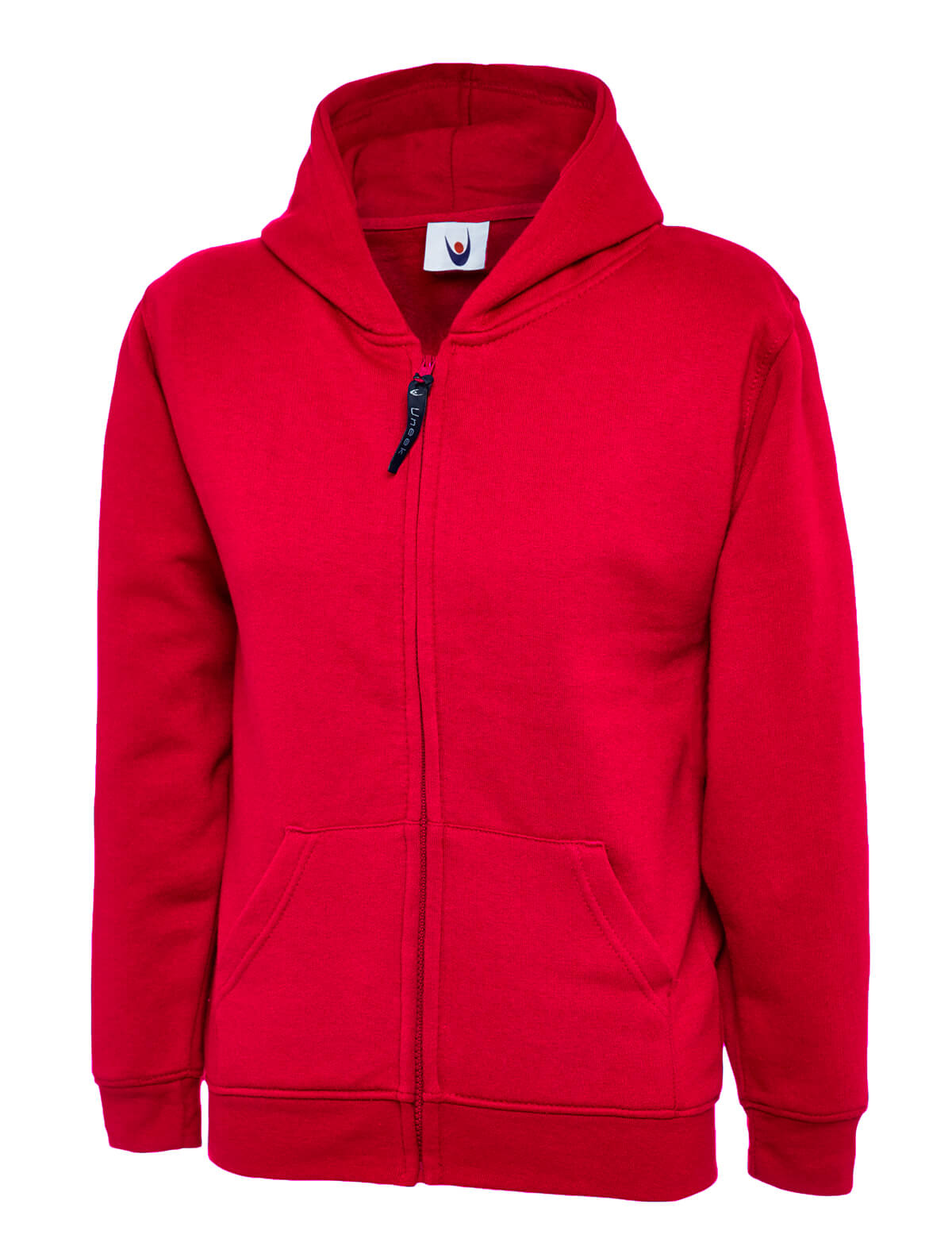 Uneek Kids Full Zip Hooded Sweatshirt