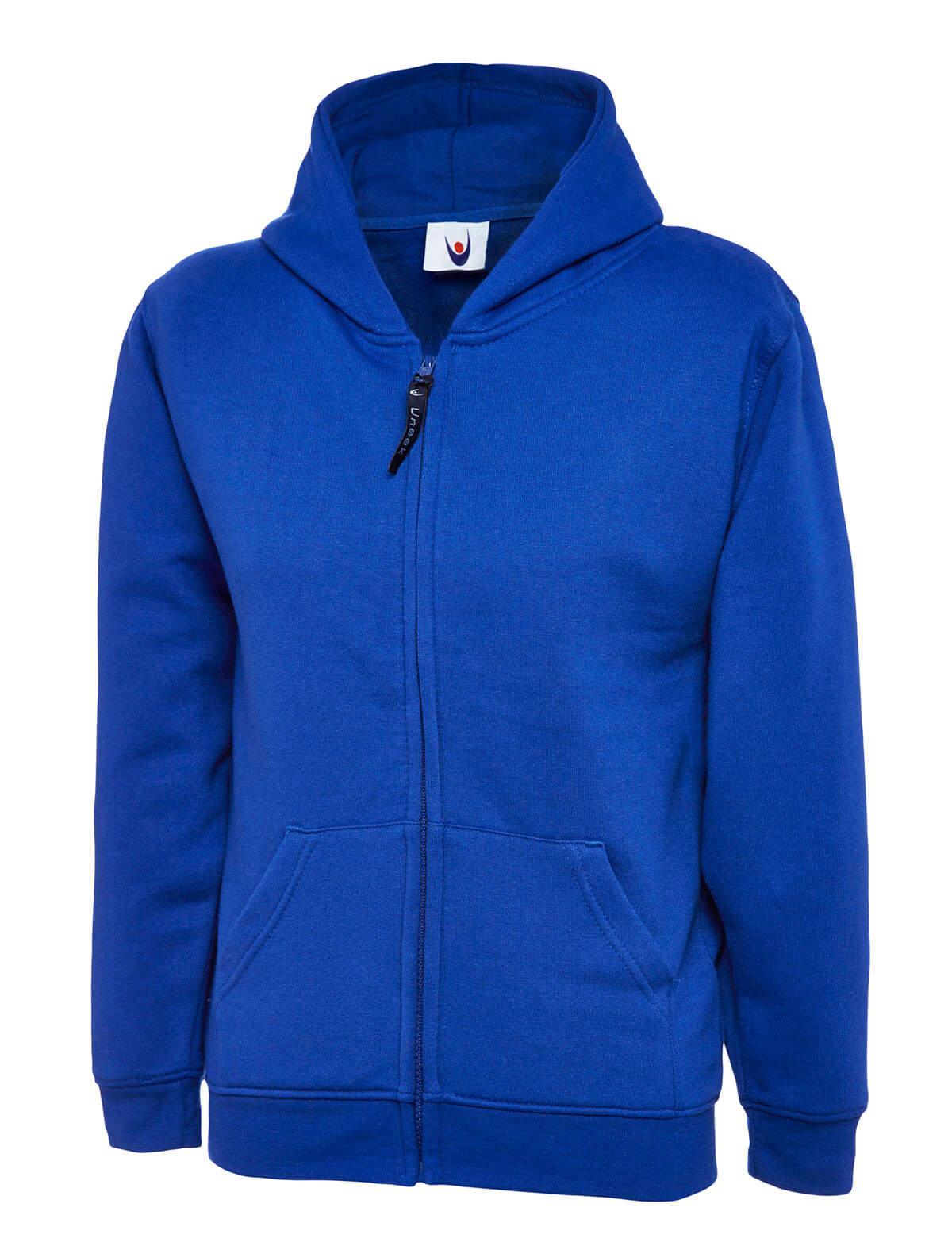 Uneek Kids Full Zip Hooded Sweatshirt