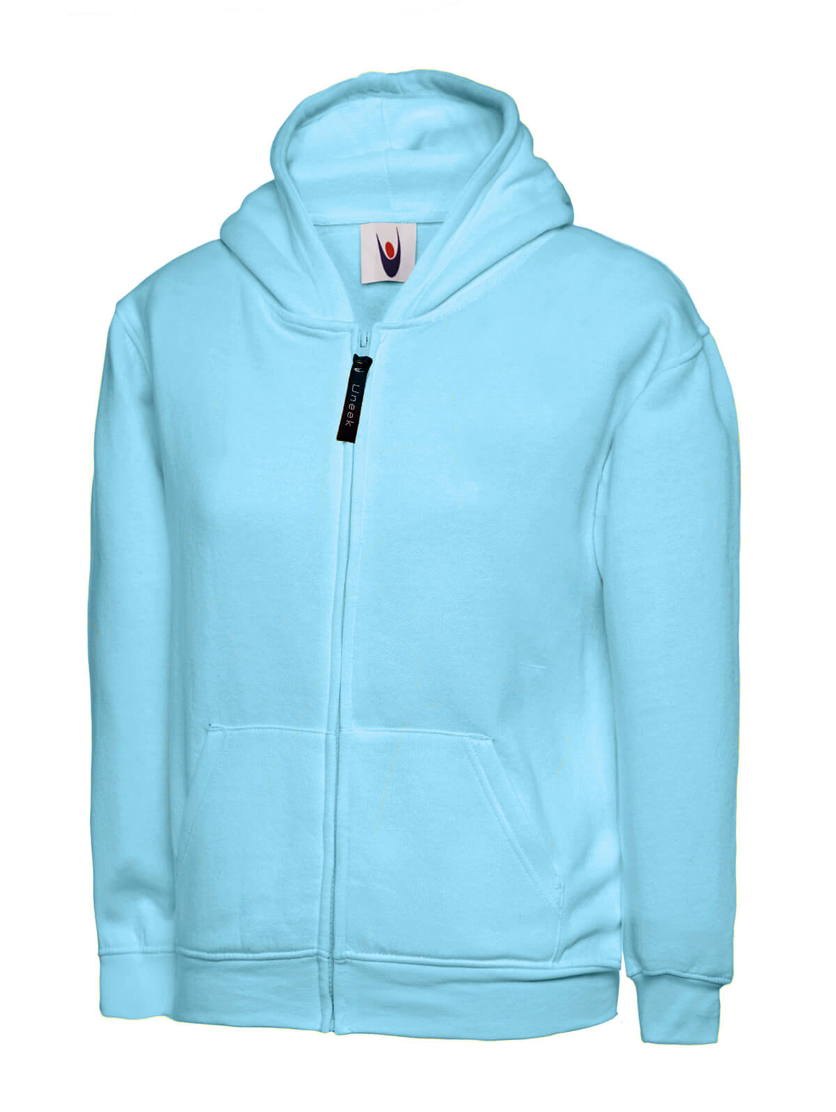 Uneek Kids Full Zip Hooded Sweatshirt