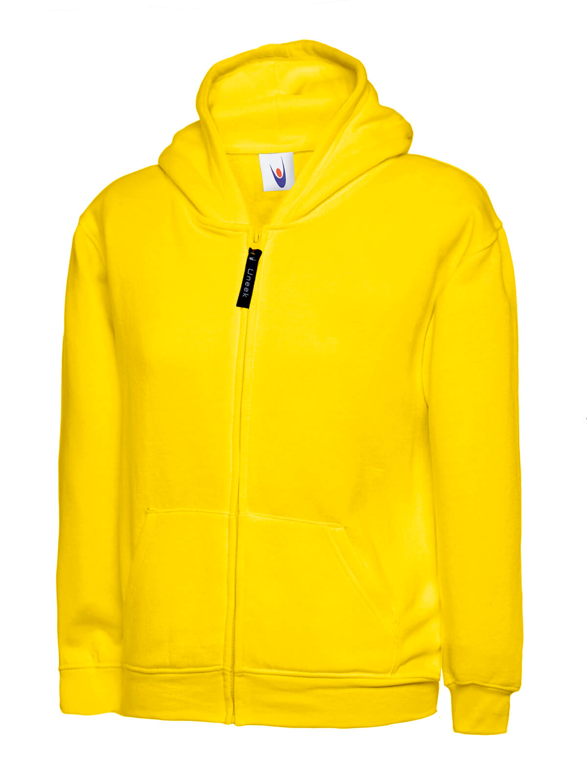 Uneek Kids Full Zip Hooded Sweatshirt