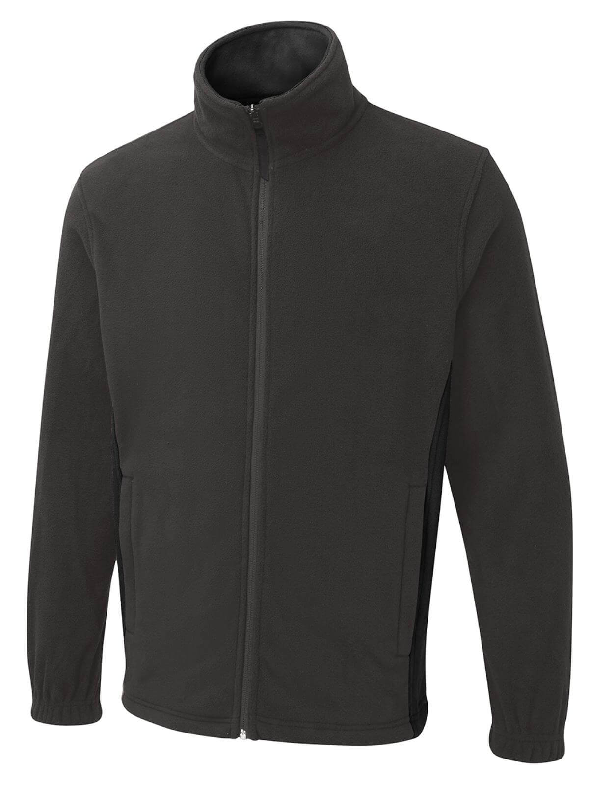 Uneek Two Tone Full Zip Fleece Jacket
