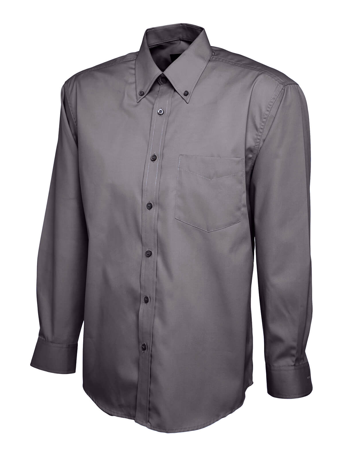 Uneek Long Sleeve Oxford Shirt
