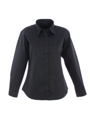 Uneek Ladies Pinpoint Oxford Long Sleeved Blouse