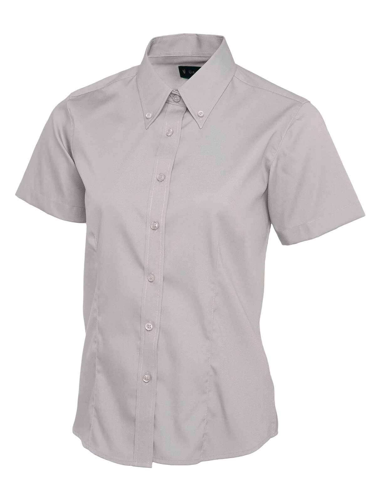 Uneek Ladies Pinpoint Oxford Short Sleeved Blouse