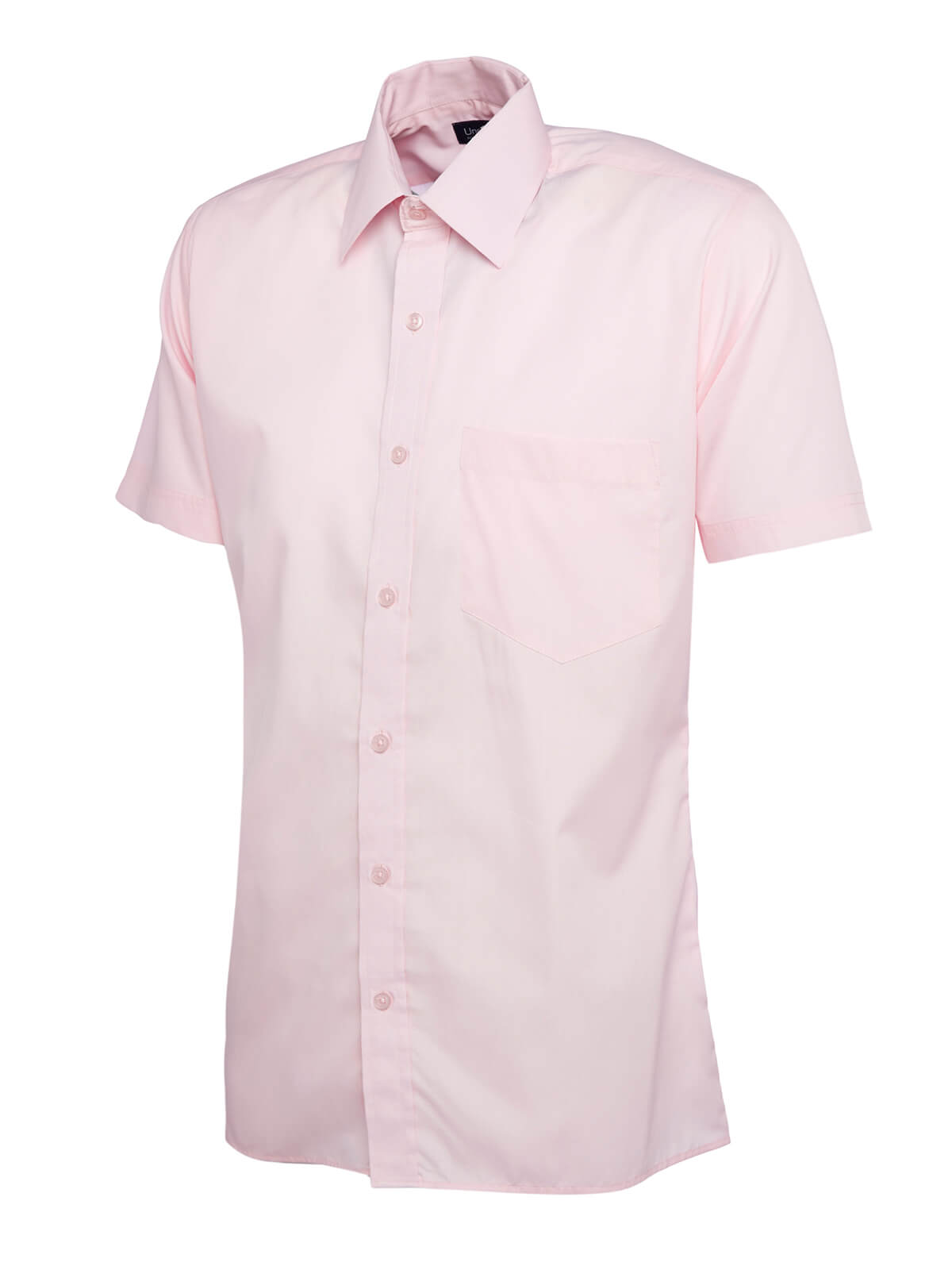 Uneek Men's Short Sleeve Poplin Shirt