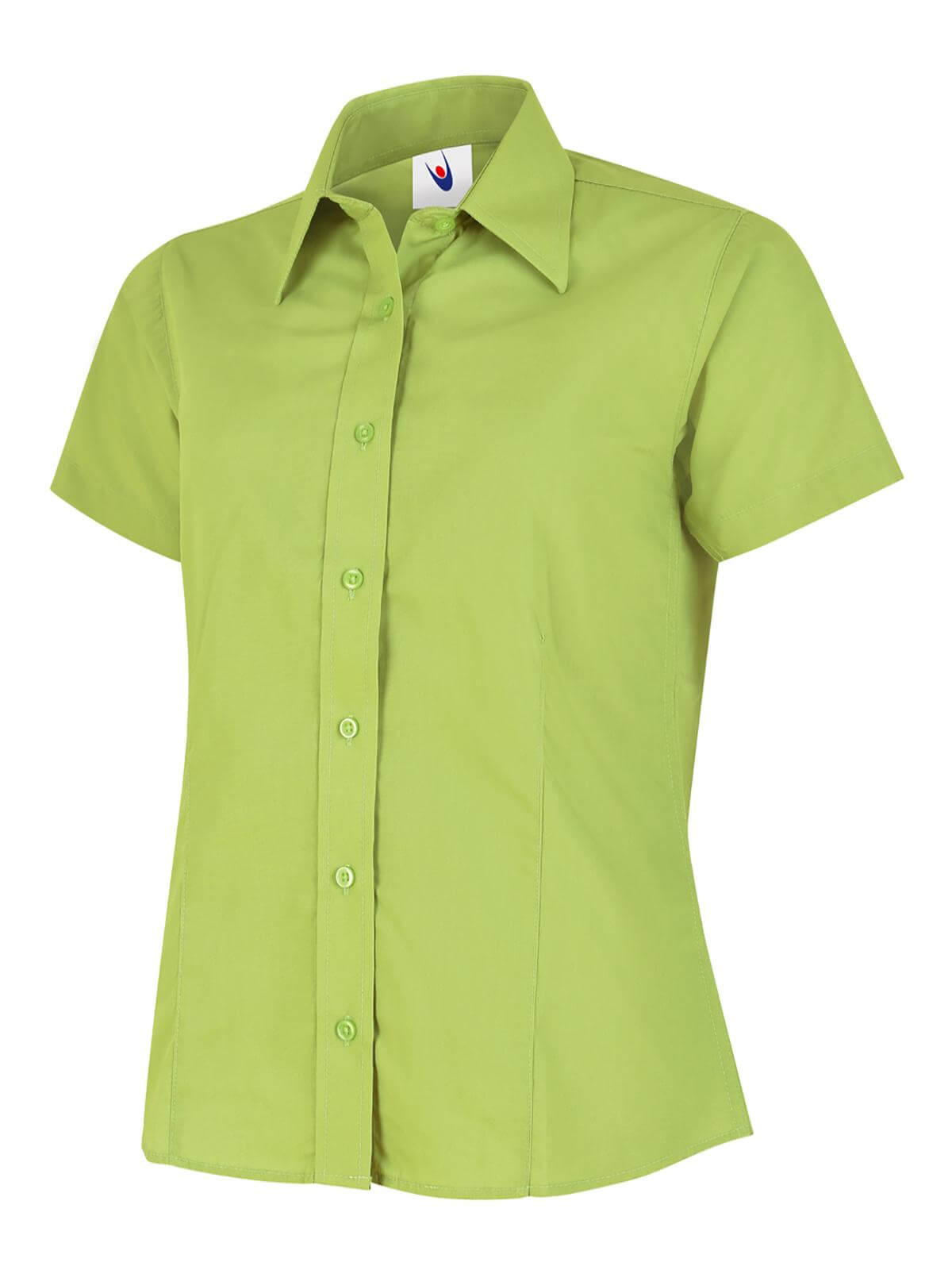 Uneek Ladies Half Sleeve Poplin Blouse