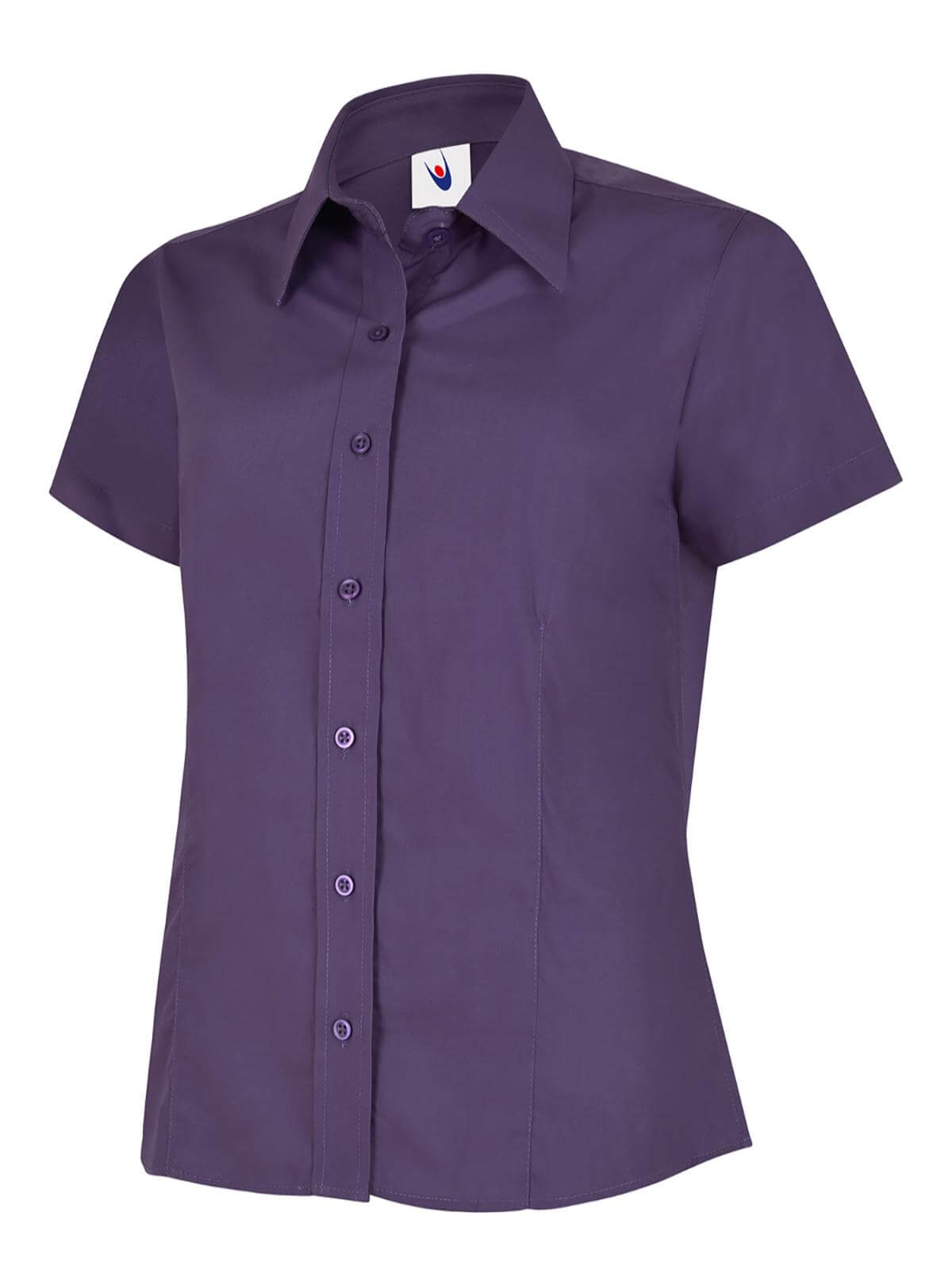 Uneek Ladies Half Sleeve Poplin Blouse